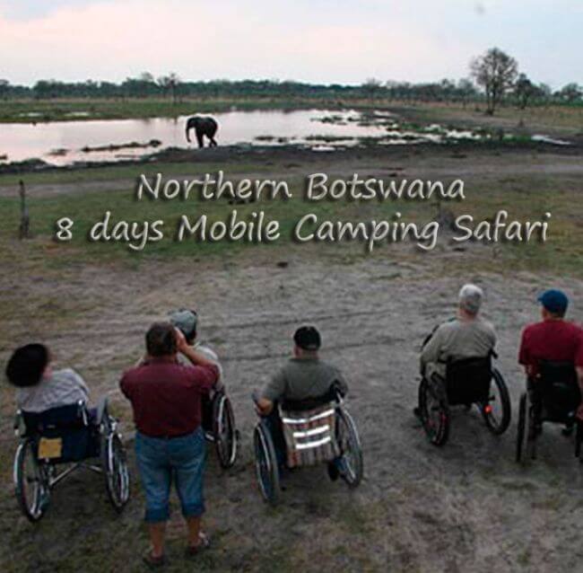 Botswana 4 - 8 days Mobile Camping Safari Northern Botswana