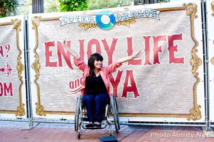 ines2 - Behind the Scenes at A "Disability Inclusive" Stock Image Photoshoot with PhotoAbility