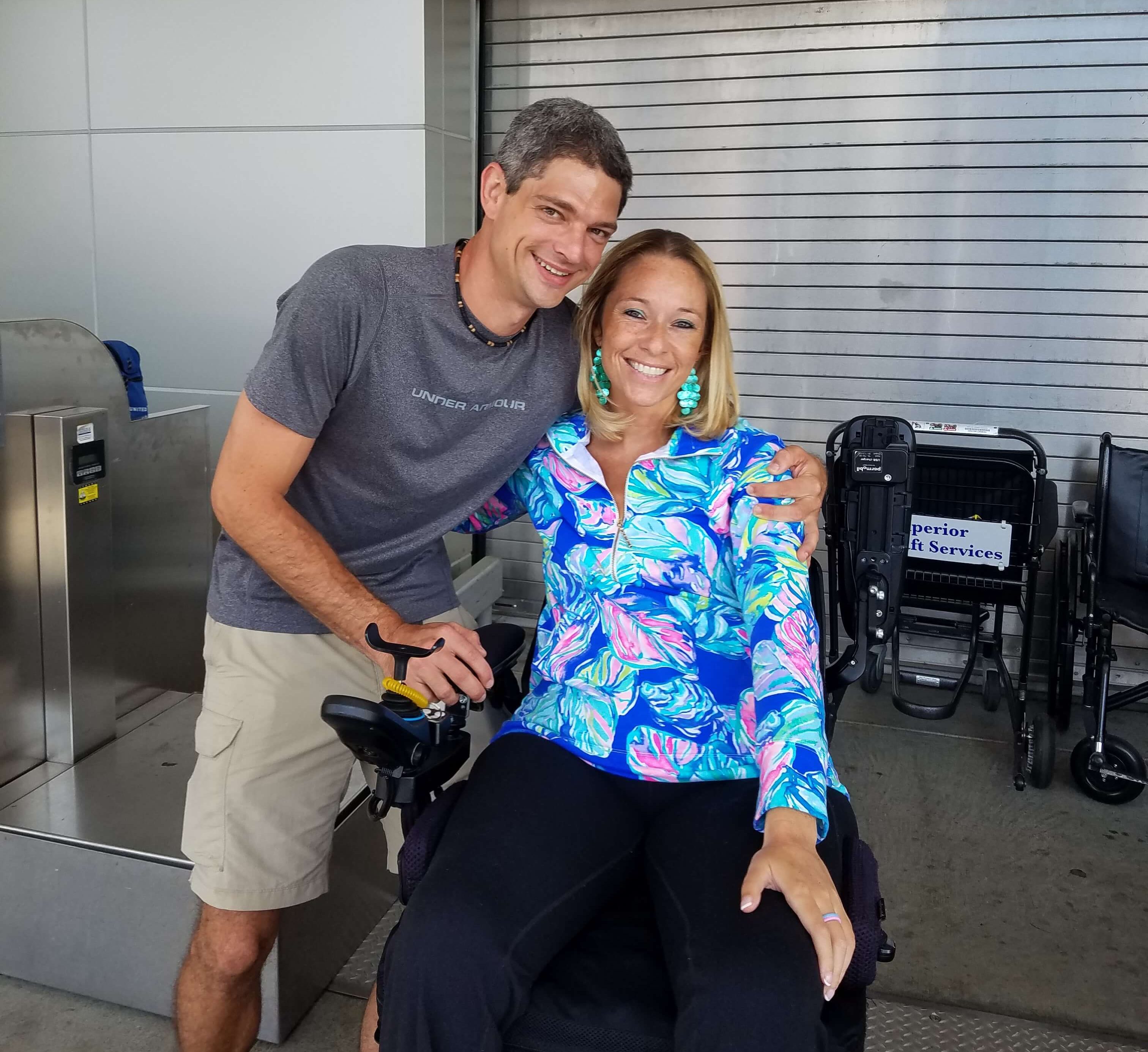 flying in a wheelchair