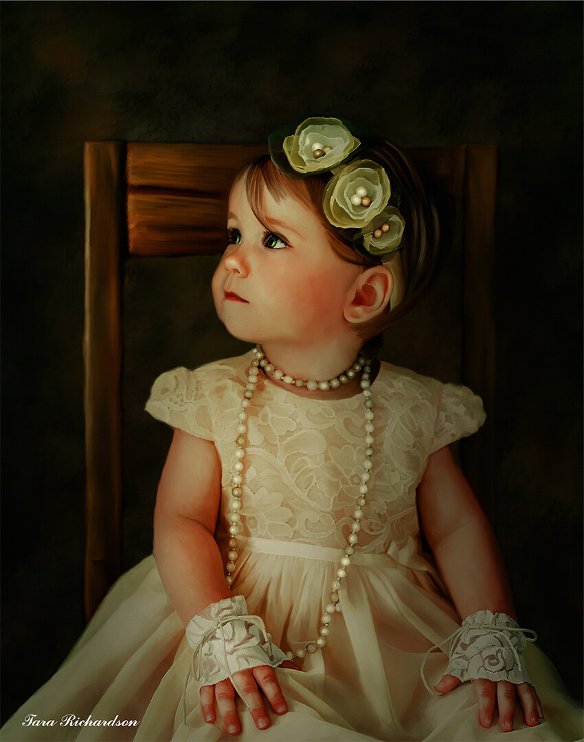 Soul of a painter - Portrait by Painter Tara Richardson