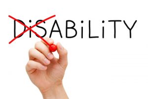 ability not disability hand turning word red marker isolated white 92053819 300x200 - Ability not disability hand turning word red marker isolated white