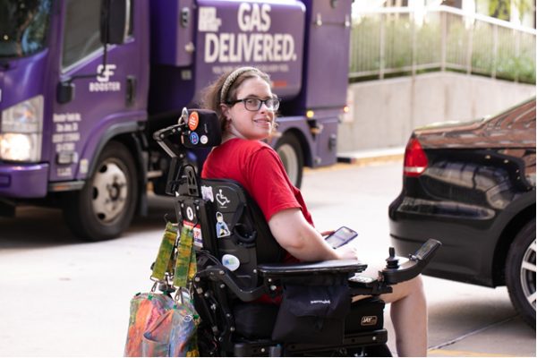 booster and pushliving podcast 34 with Deborah davis 600x400 - PushLiving Podcast #34 : Booster Chief Policy Officer Joseph Okpaku; Never Worry About Getting Gas in your Wheelchair Again