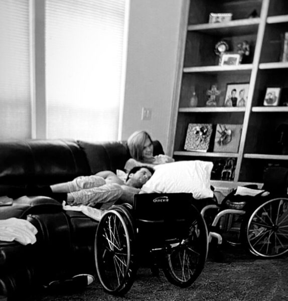 IMG 5329 574x600 - Our Love Story: RIP Blake Simpson; When I see you again, We will no longer be Paralyzed